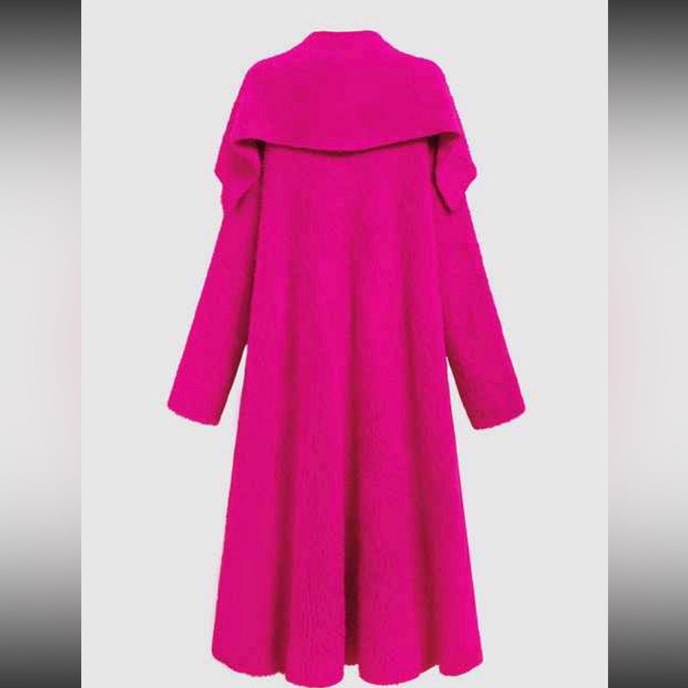 Red Rose Sweater Coat